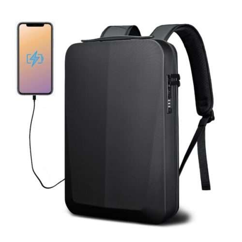 Multi-storage strap waterproof anti-theft hard shell laptop bag