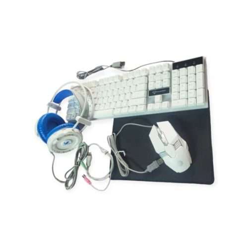 RGB wired gaming keyboard, mouse and headset combo