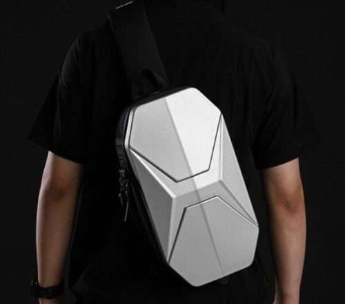 Waterproof Sling Backpack Hard Shell Messenger Shoulder Bag