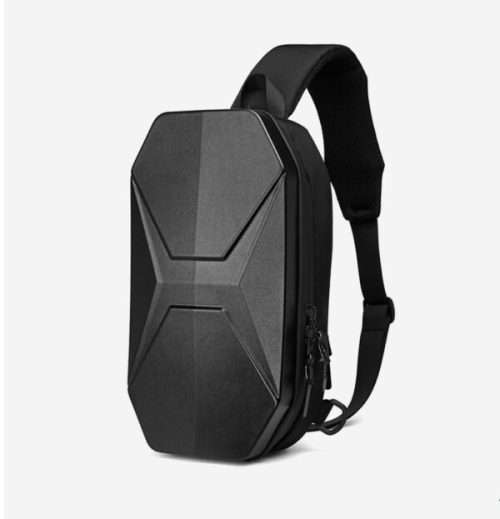 Waterproof Sling Backpack Hard Shell Messenger Shoulder Bag