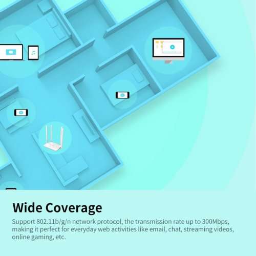 Pix-Link WiFi Router with 4 Antennas