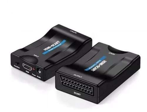 1080P HDMI to SCART Converter Digital to Analog Signal Adapter for NTSC, PAL for SKY HD