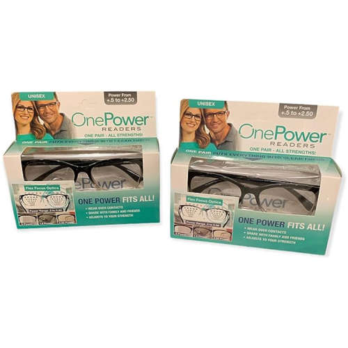 Auto-Adjusting Optical Glasses Power Range 0.5X to 2.5X
