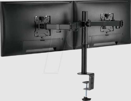 13` to 27` Dual Arm Desktop Monitor Clamp Stand