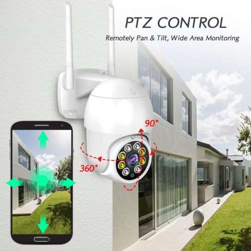 Security Surveillance Two-Way Audio Waterproof 811 HD 1080P Outdoor 5G WiFi IP Camera