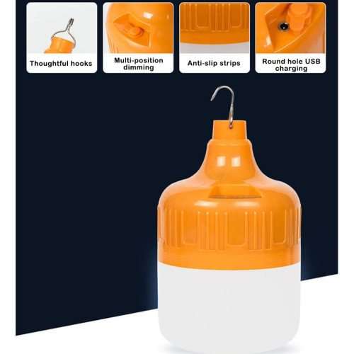 Universal Emergency Light USB Rechargeable Adjustable Waterproof Light Portable Flashlight Ligh