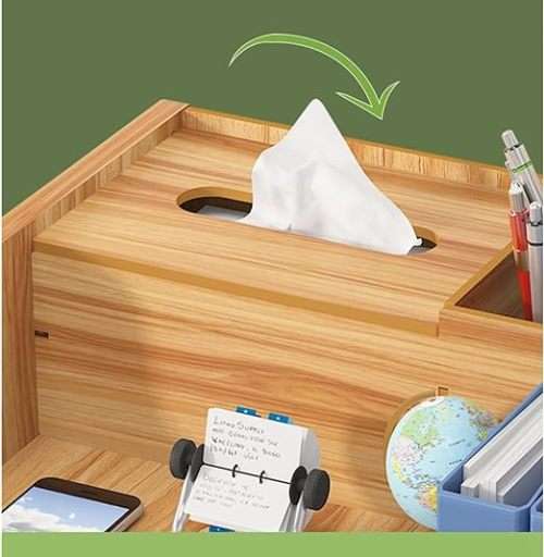 Desk Rack Desktop Storage Rack File Sorting Rack With Drawer