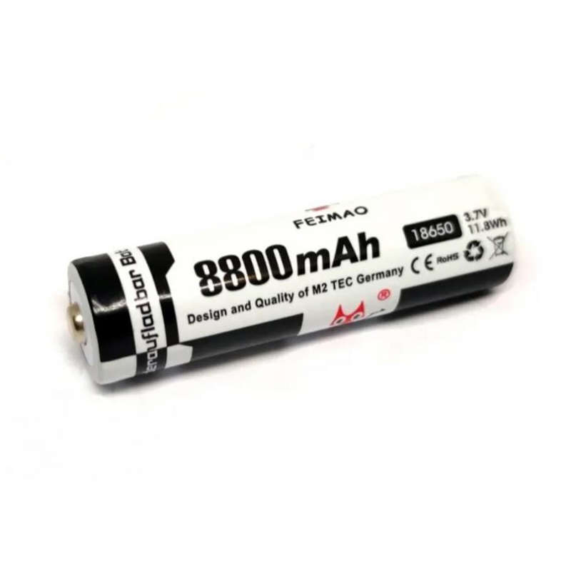 18650 8800mAh Lithium-ion Rechargeable Battery