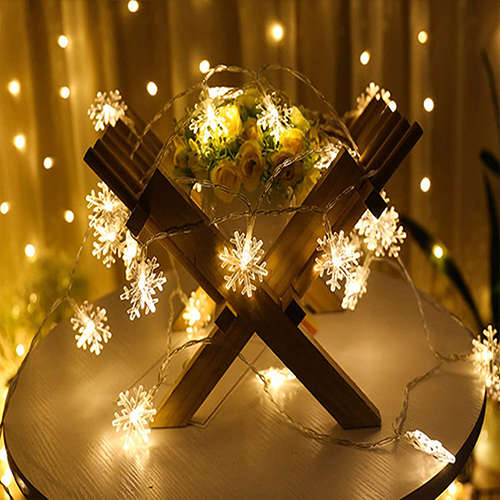 5M Light String Snowflake Shape Light String
