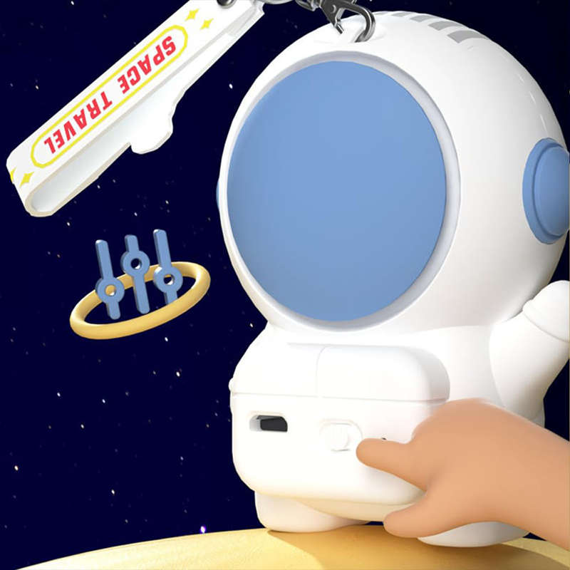Astronaut Space Bladeless Cooling Fan Adjustable Cooling Fan Comes With Keychain