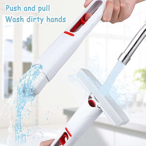 Portable Self-Squeezing Mini Mop Small Space Mini Sponge Mop Gift Christmas Gift