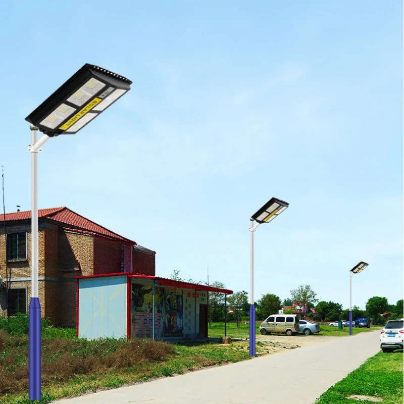 200W Solar Street Light Human Body Induction with Remote Control and Pole