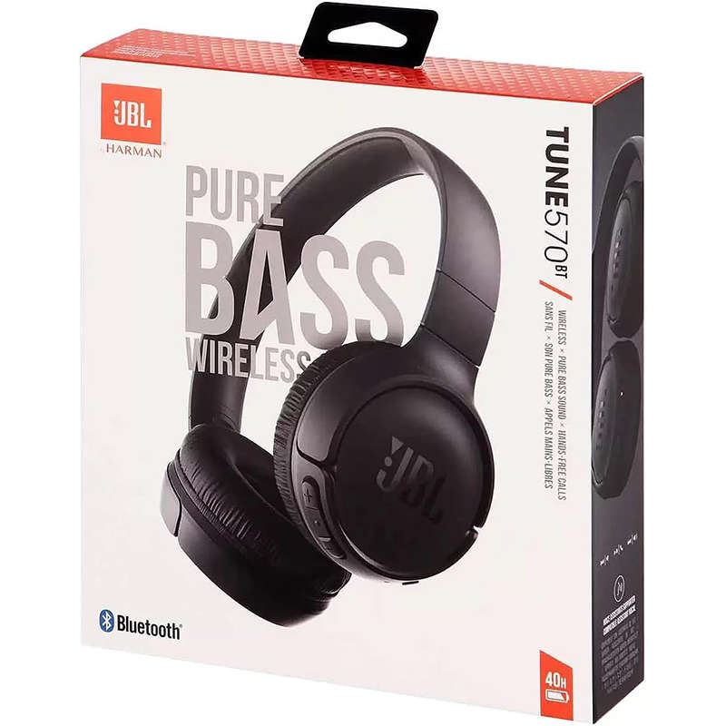 JBL Wireless On-Ear Headphones Over-ear Bluetooth Headphones Foldable