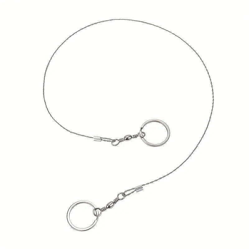 Stainless Steel Wire Saw Chain Saw Rope Survival Saw Camping Supplies Outdoor Survival Tools