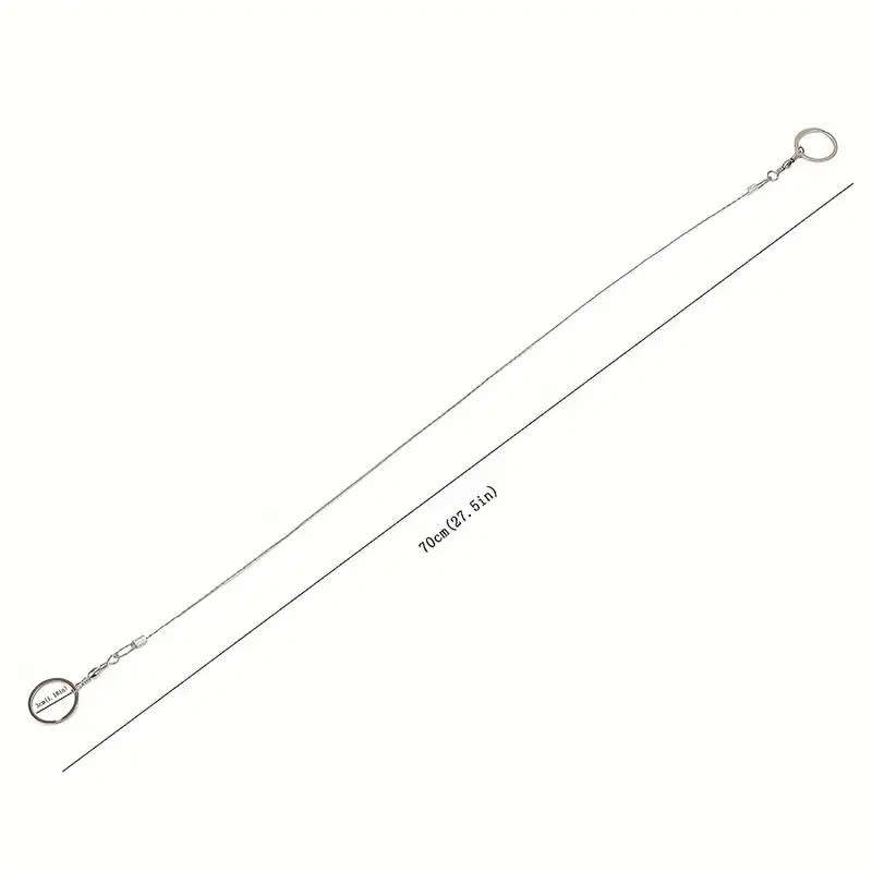 Stainless Steel Wire Saw Chain Saw Rope Survival Saw Camping Supplies Outdoor Survival Tools