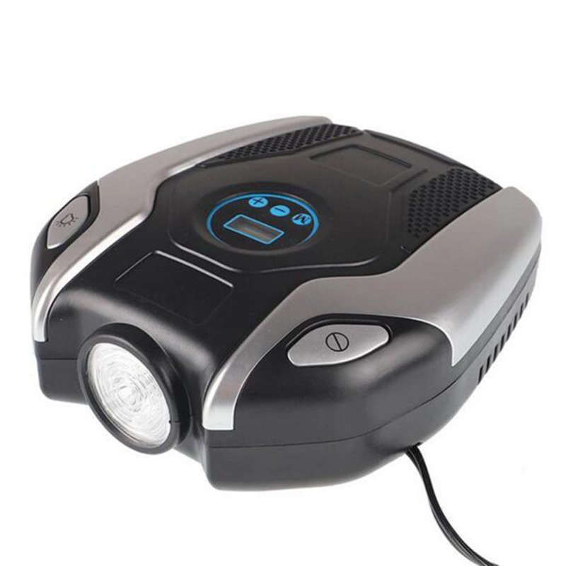 12V 150psi Digital Tire Inflator Car Tire Portable Air Compressor Comes with Emergency LED Flashligh