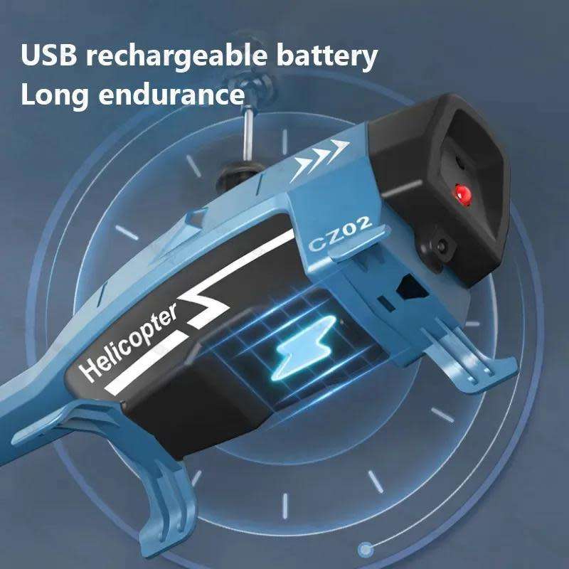 1 Piece Remote Control Airplane Flying Toy Obstacle Avoidance Drone Electric Helicopter