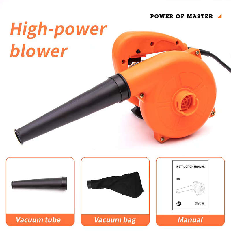 Lightweight Compact 2-in-1 Electric Leaf Blower Vacuum Cleaner Car Vacuum Lightweight Power Tools