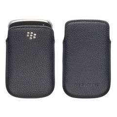 Leather Pouch for Blackberry 9900/ 9930