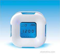 Four sided clock