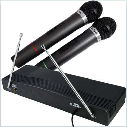 2 Channels Wireless Microphone Karaoke System