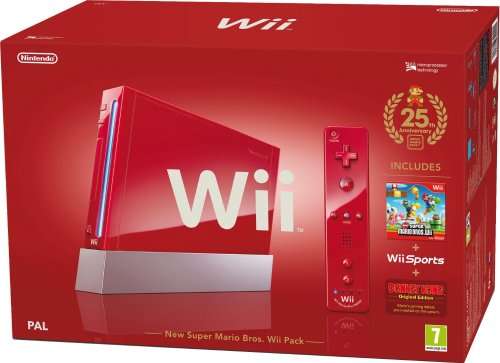 ***CRAZY R1 AUCTION***NINTENDO WII 25TH ANNIVERSARY EDITION MARIO