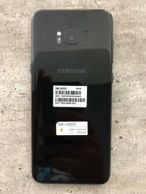 ****Late Entry***Samsung S8 + 64gb Midnight Black