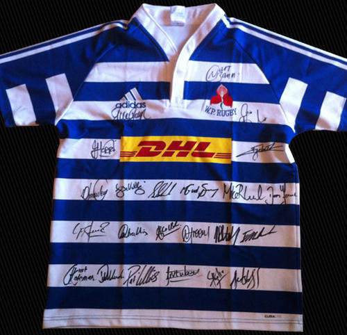 2013 WP CURRIE CUP SQUAD SIGNED JERSEY - LAST ONE LEFT