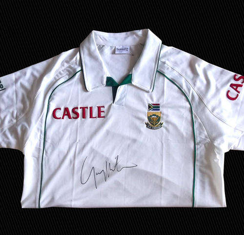 GARY KIRSTEN SIGNED SA TEST SHIRT