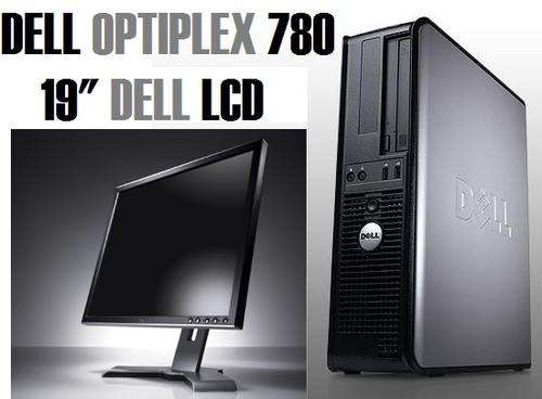 Brand New {Dell Optiplex 780} { +19" DELL PRO DISPLAY} {CRAZY R1 AUCTION} {3.0Ghz Core2Duo}{ATi }