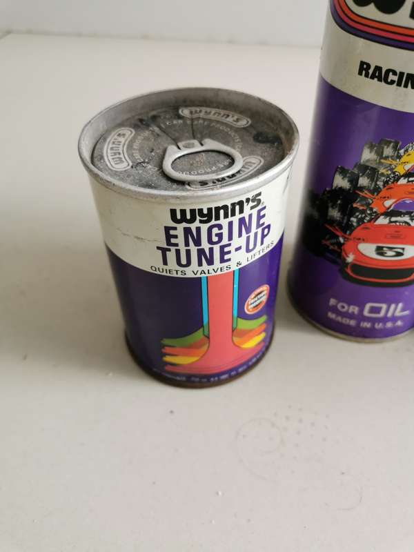 Lot of 4 vintage Wynns engine additives 1970`s