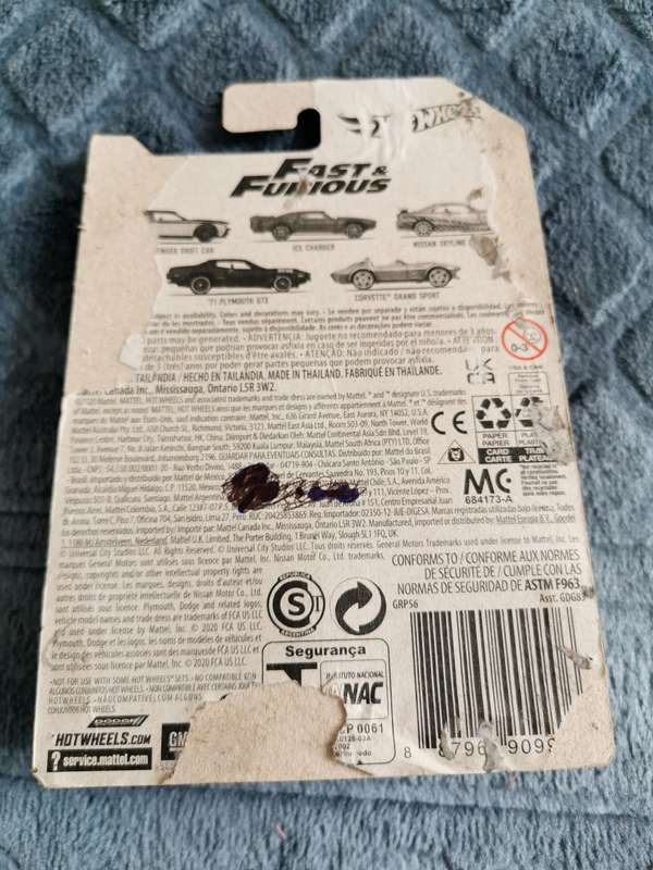 Hot Wheels Nissan Skyline GTR34 2 fast 2 furios