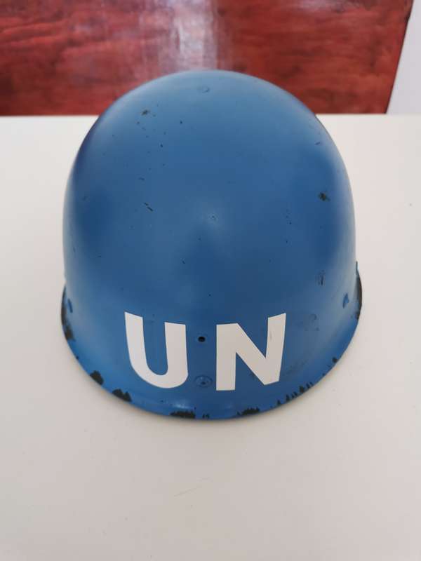 Vintage United Nations helmet