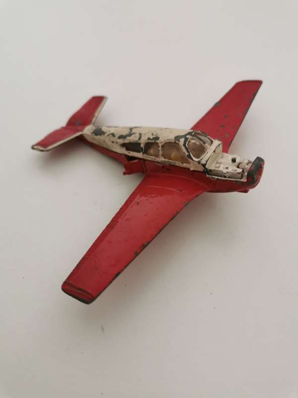 Vintage Dinky Toys Beechcraft S35 Bonanza airplane 1966-76
