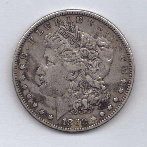 1880 MORGAN SILVER DOLLAR