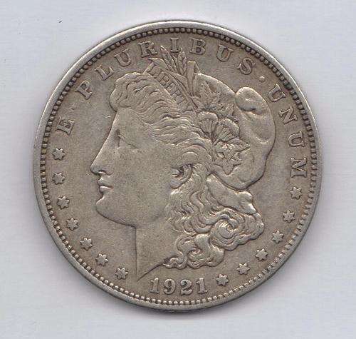 1921 silver morgan dollar