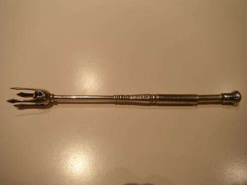 beautiful old pickle fork
