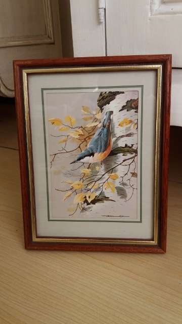 Basil Ede: Nutthatch & Silver Birch