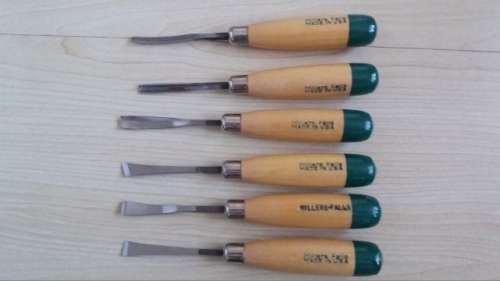 Set of 6 Millers Falls Carving Tools (Made in USA)