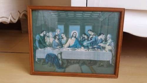 Framed Print: The Last Supper