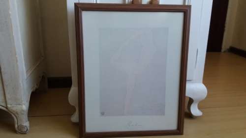 Framed Rodin Print