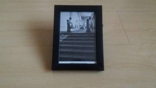 Framed Black & White - District Six: Seven Steps ( 15cm x 20cm)