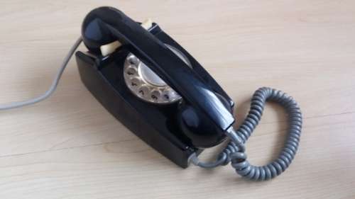 Vintage Black Telephone