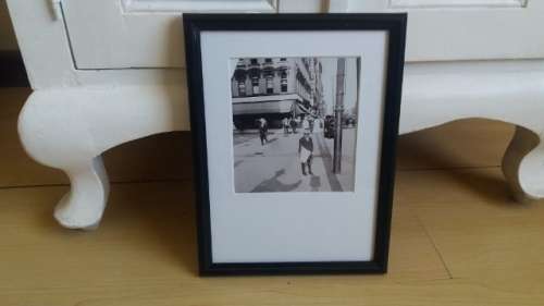 Framed Black & White Photograph