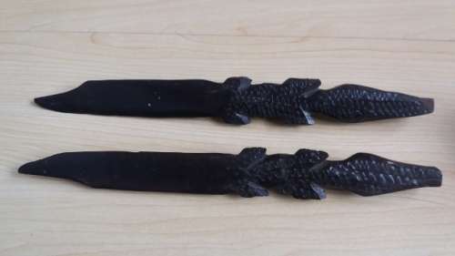 Wooden Crocodile Shaped Letter Opener