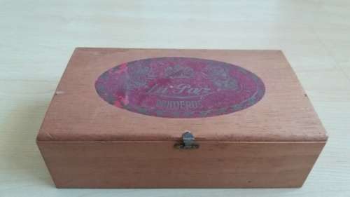 Wooden La Paz Primeros Cigar Box (Empty)