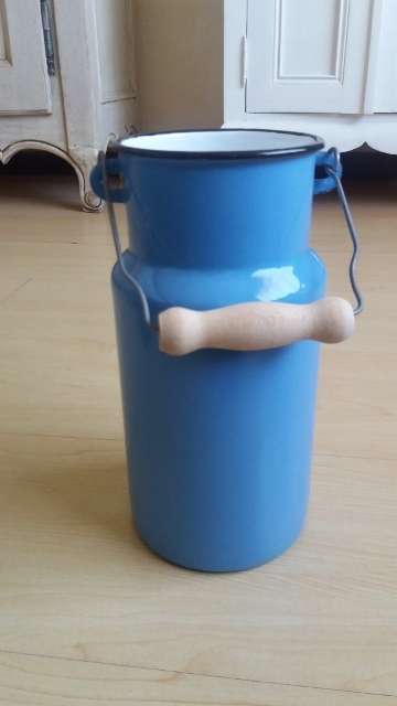 Blue Enamel Jug