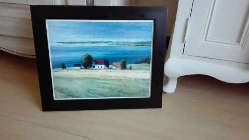 Framed Print: Landscape - Sandra Waddlington