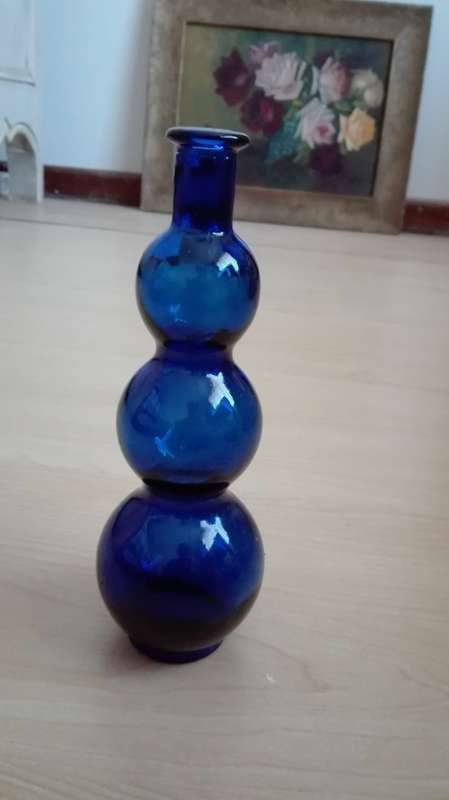 cobalt blue Glass Vase