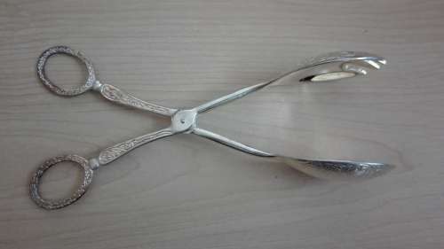 Silver Plated Salad Servers